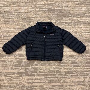 Patagonia Baby Down Sweater Jacket Size 3T Puffer Full Zip Warm Outdoor Read